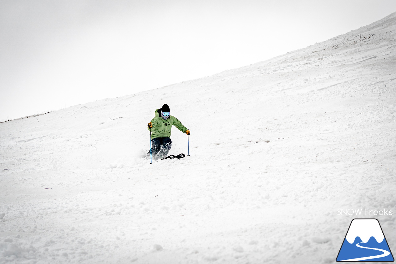 サッポロテイネ｜今シーズンは春セッション！プロスキーヤー・谷藤昌司さんと滑る１日。まさかのパウダー？！